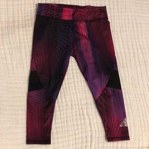 Adidas leggings- Girls 2T Climalite